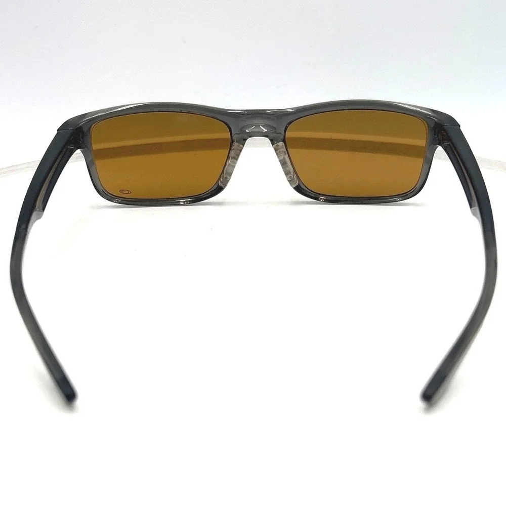Oakley Plank 2.0 FRAMES ONLY Grey Smoke Rectangular Sunglasses OX8081-0653 Mens